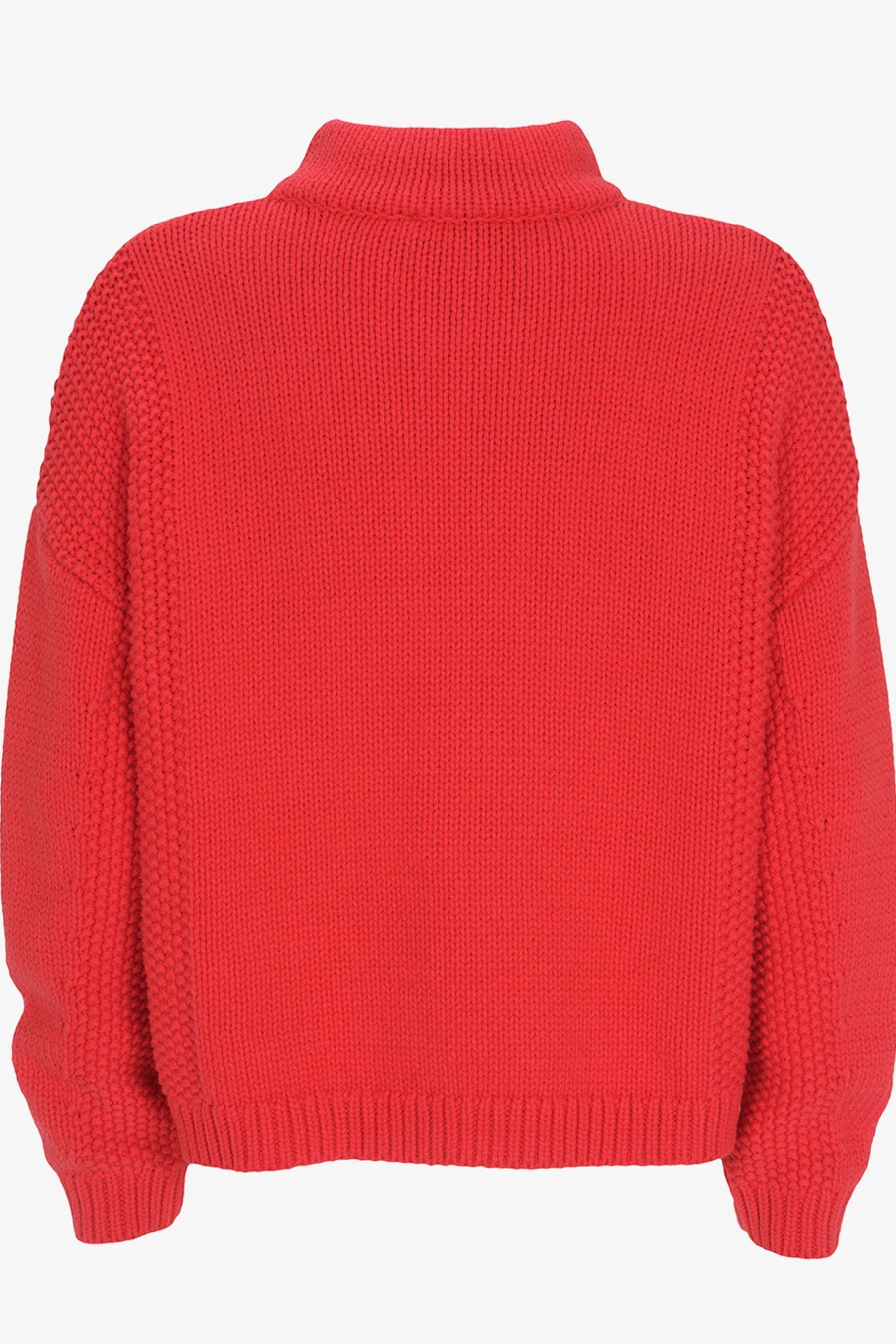 Buy Mint Velvet Red Chunky Jumper from Next Luxembourg