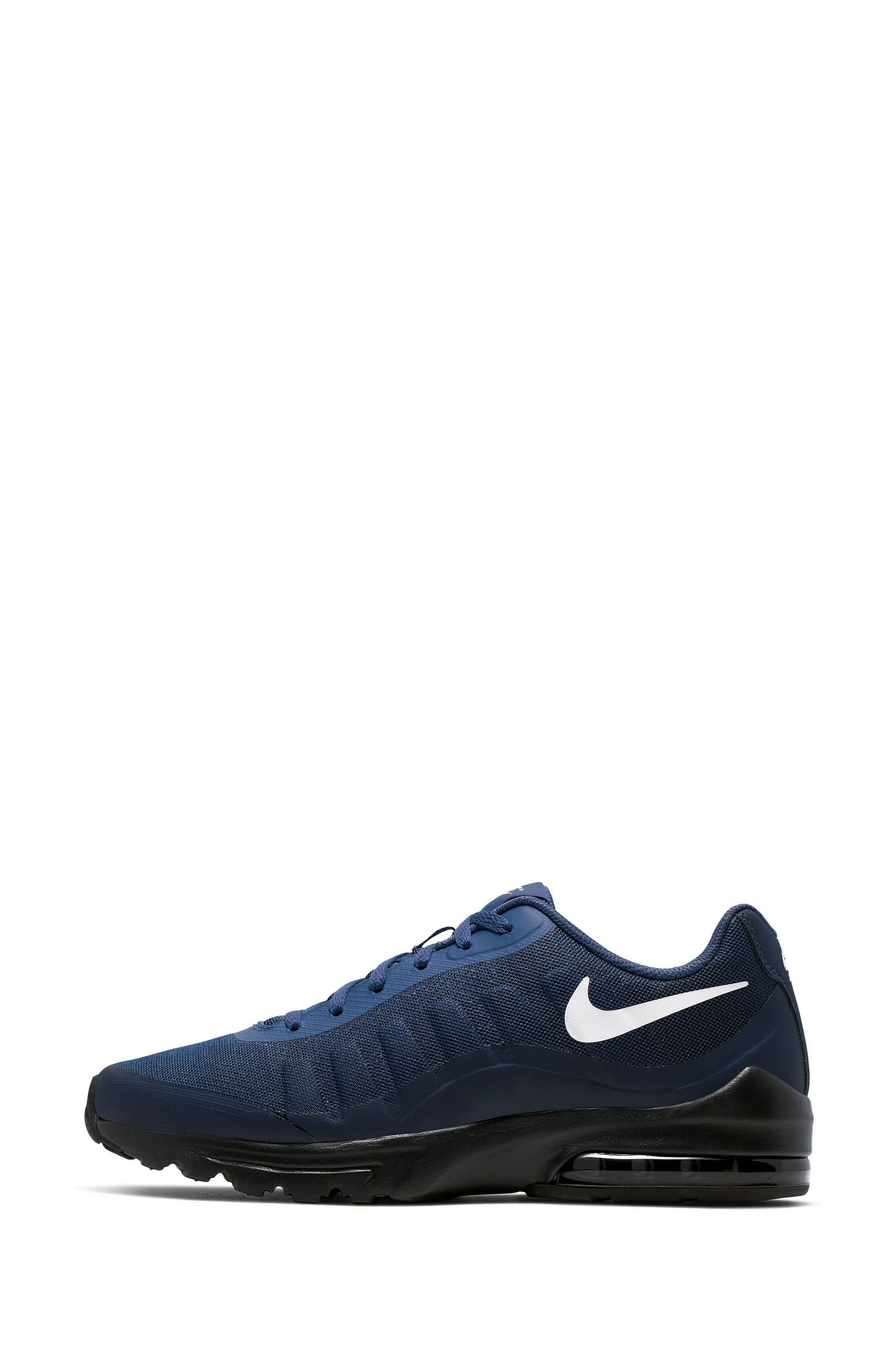 Air max invigor print mens trainers grey/blue store