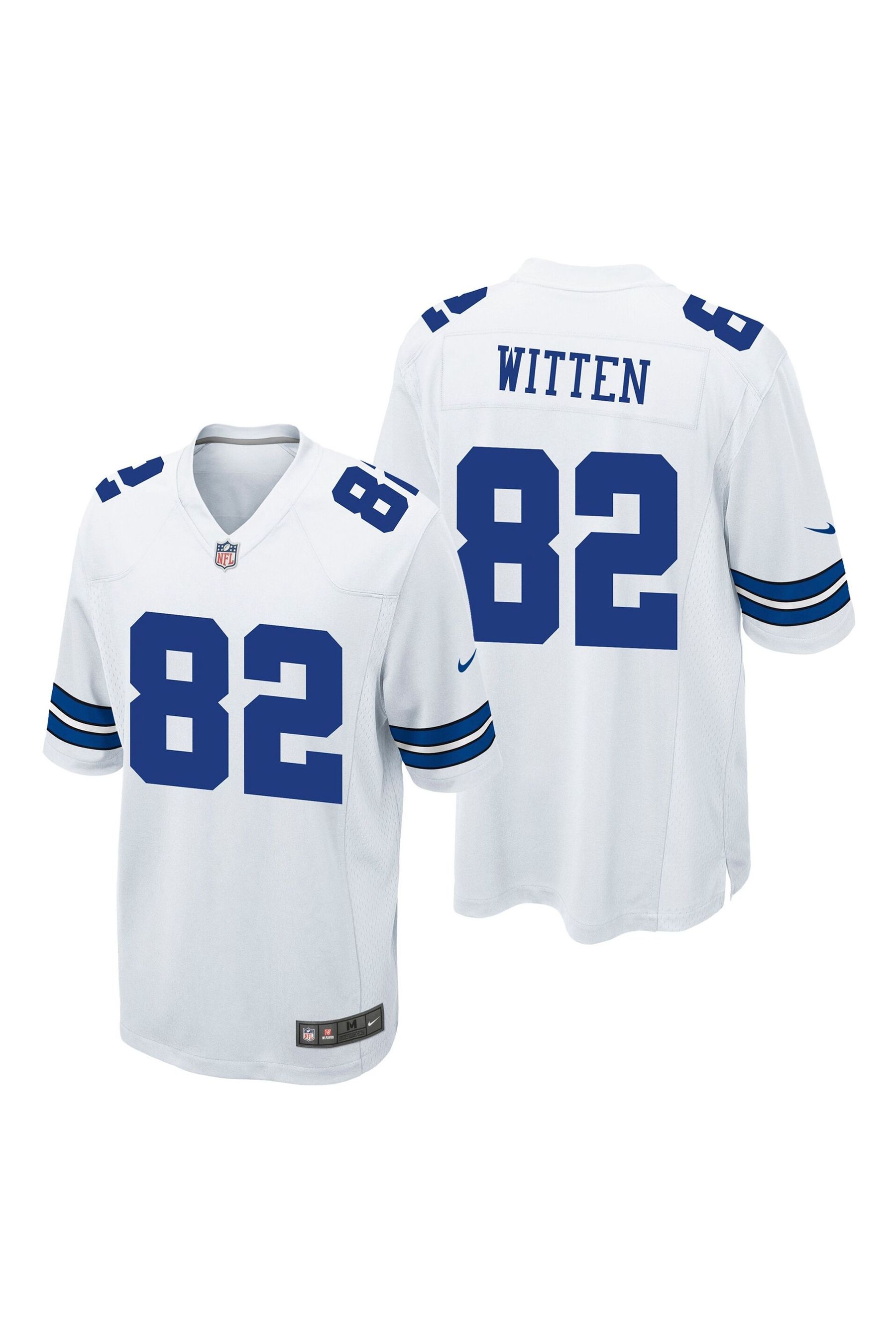 Buy Nike White Dallas Cowboys Road Game Jersey Jason Witten from