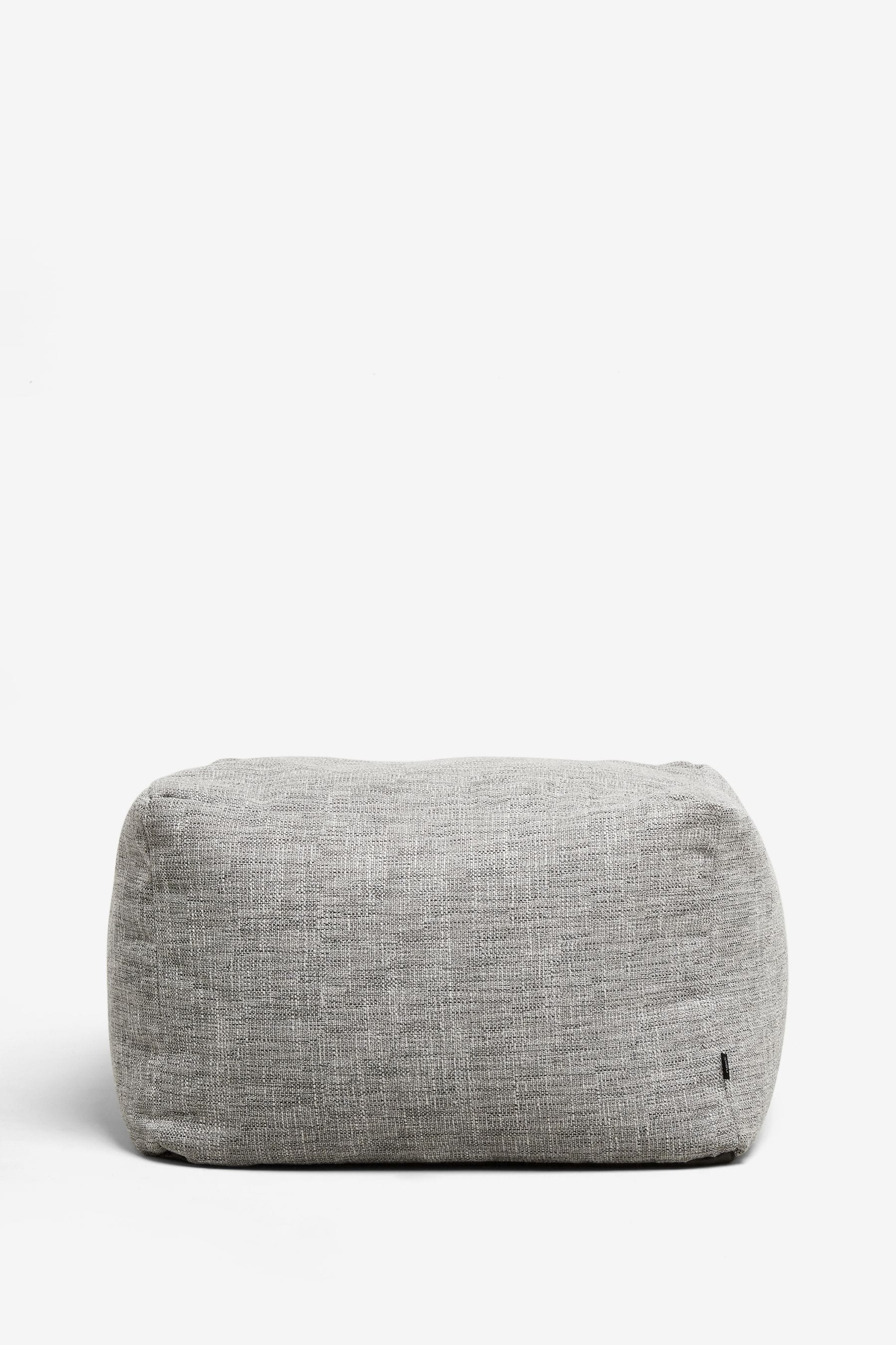 Buy Dark Grey Boucl Weave Large Pouffe from the Next UK online shop
