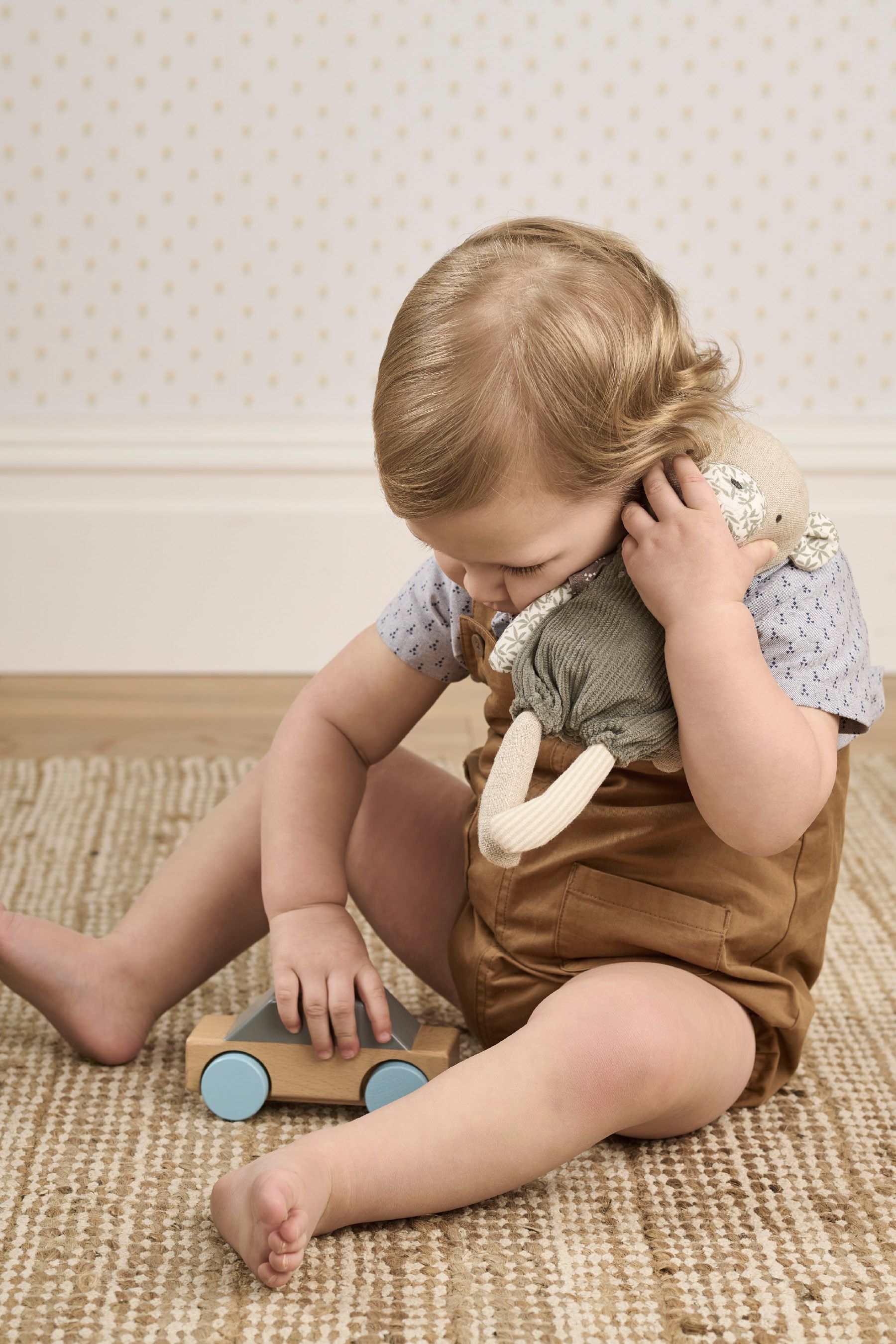 Buy Mamas Papas x Laura Ashley Brown Soft Toy Bear from the Next