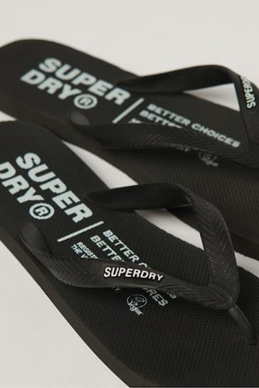 Superdry Black Studios Flip Flops