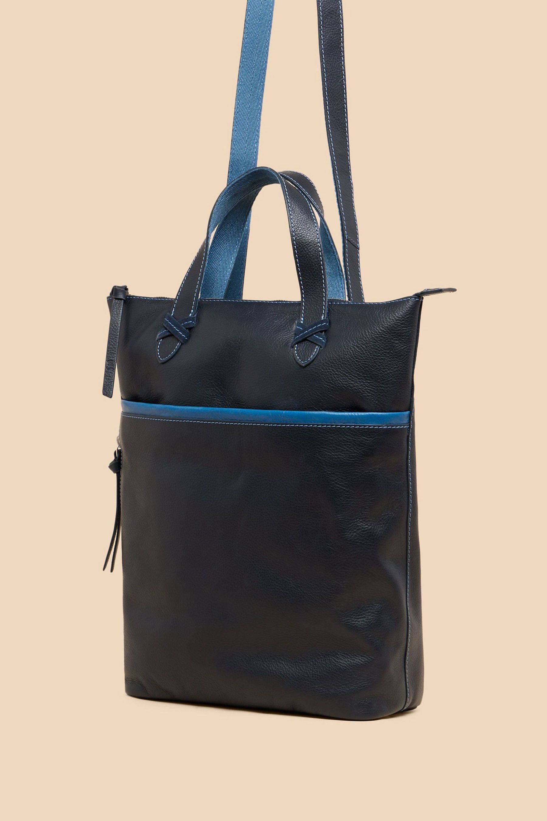 White stuff on sale navy bag