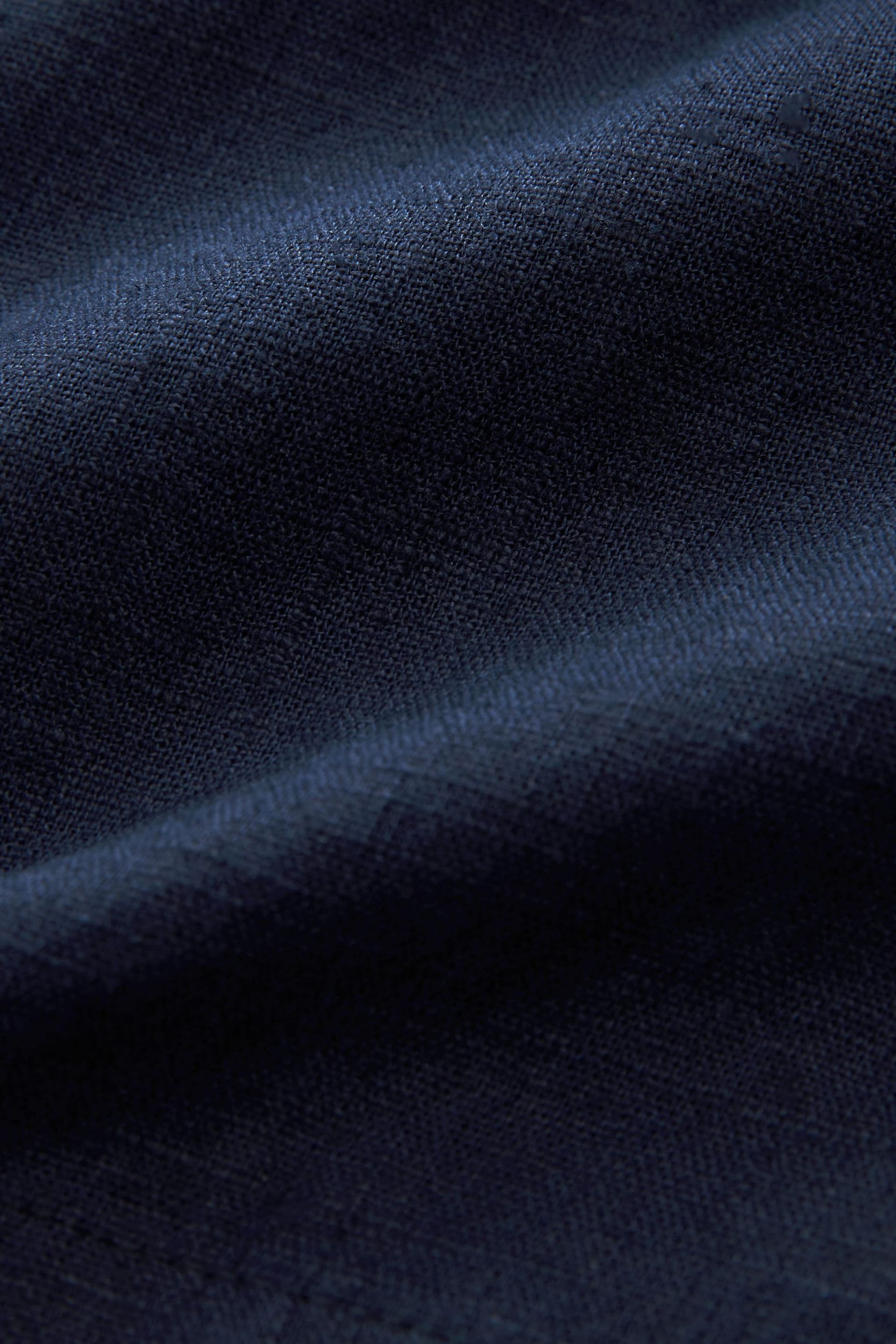 Black/Navy Blue Linen Blend Boy Shorts 2 Pack - Image 4 of 8