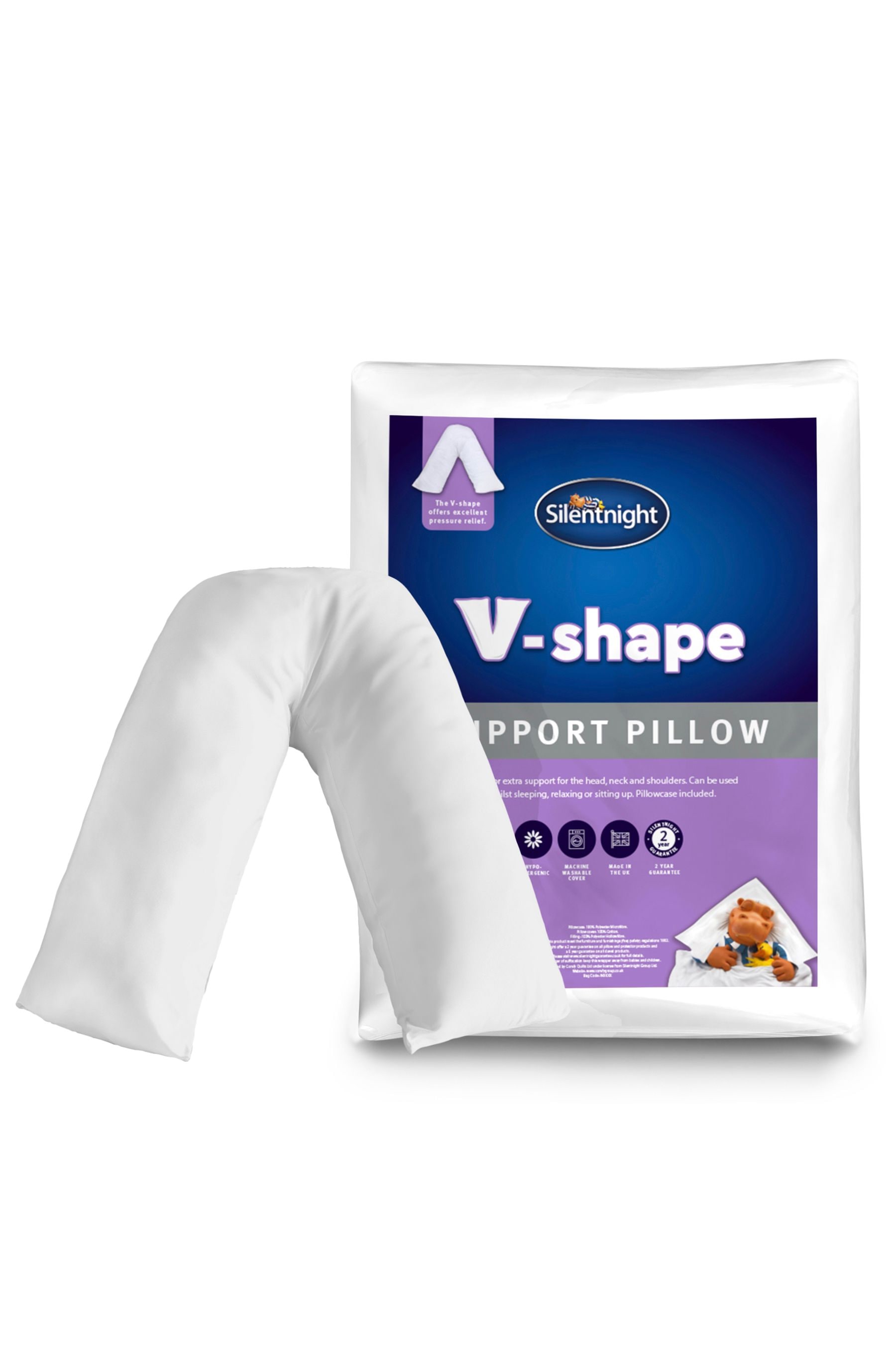 Asda v shaped pillowcase store