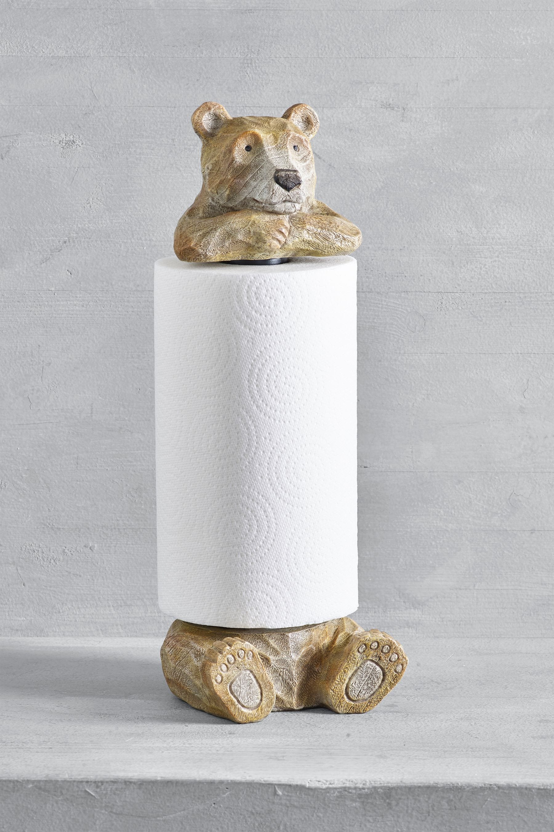 Buy Barnaby Bear Kitchen Roll Holder from Next Oman