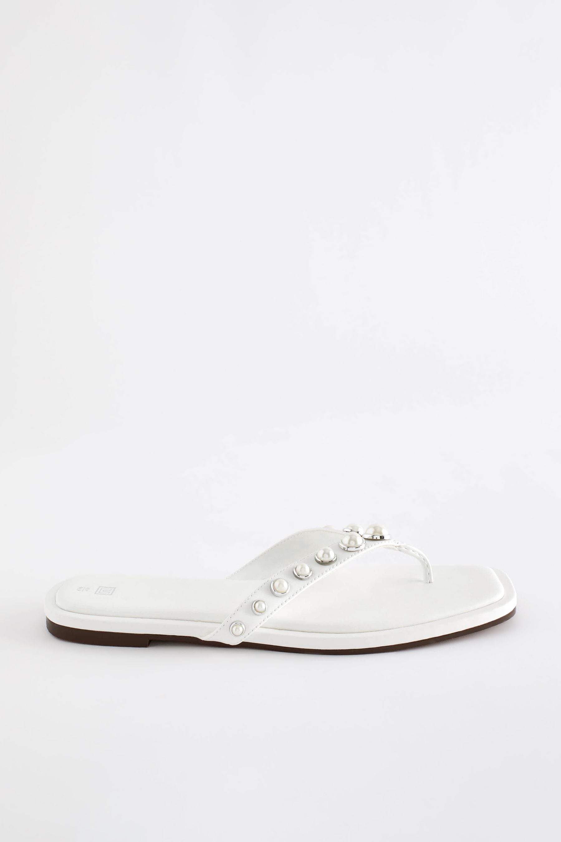 Lacoste toe discount post flip flops