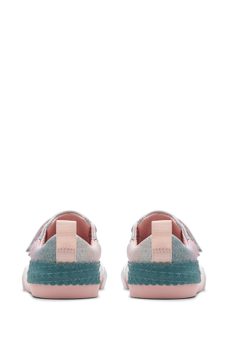 Clarks Pink Foxingbrill Toddler Canvas Shoes - Image 2 of 7