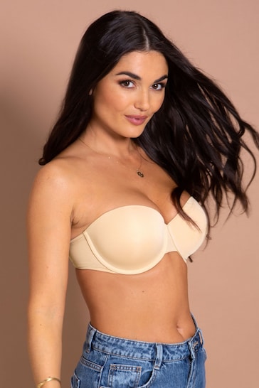 Pour Moi Natural Definitions Push Up Multiway Strapless Bra