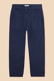 White Stuff Blue Twister Chino Trousers - Image 5 of 7