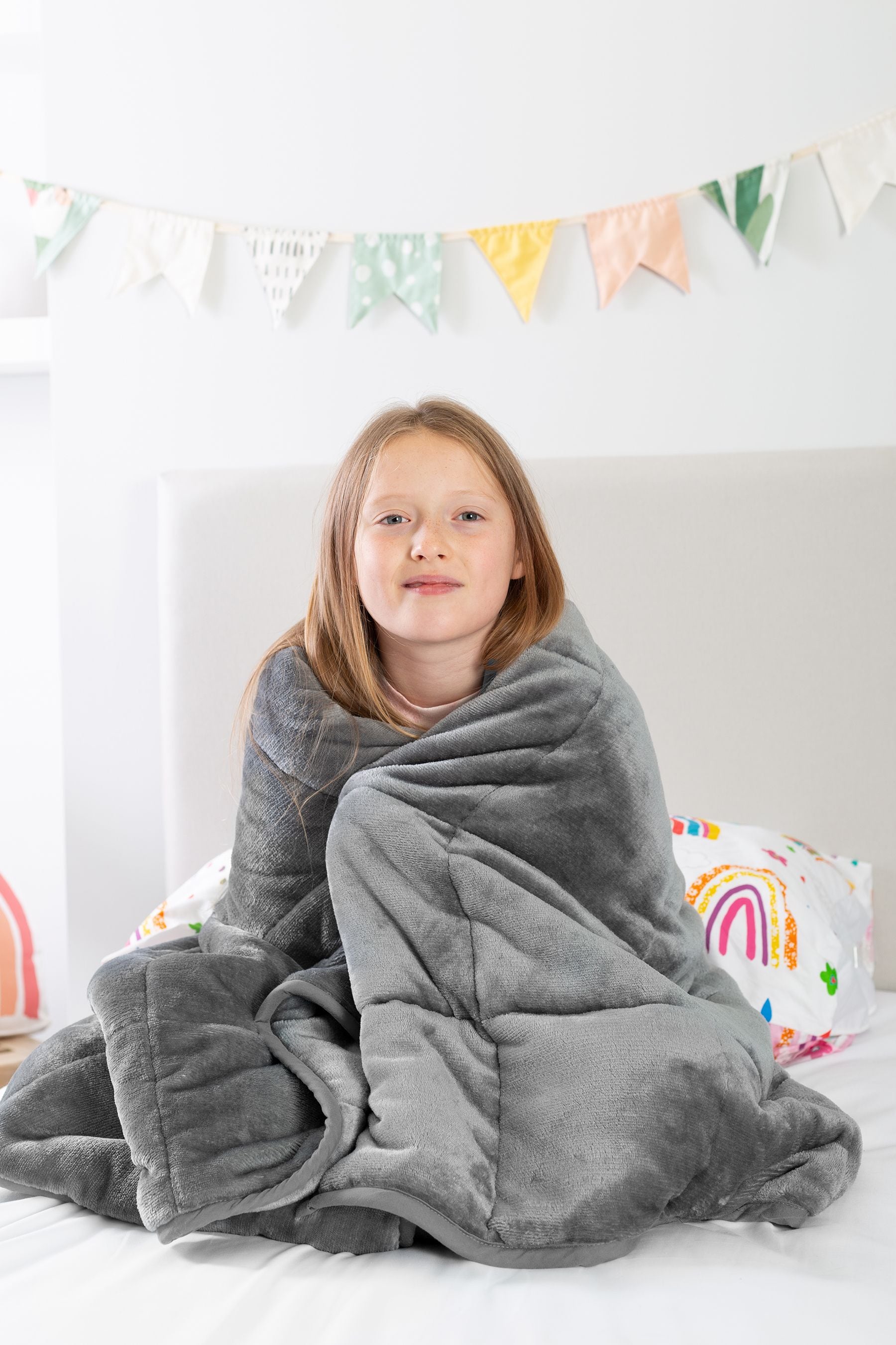 Buy Silentnight Grey Kids Weighted Blanket 3Kgs from the Next UK online shop