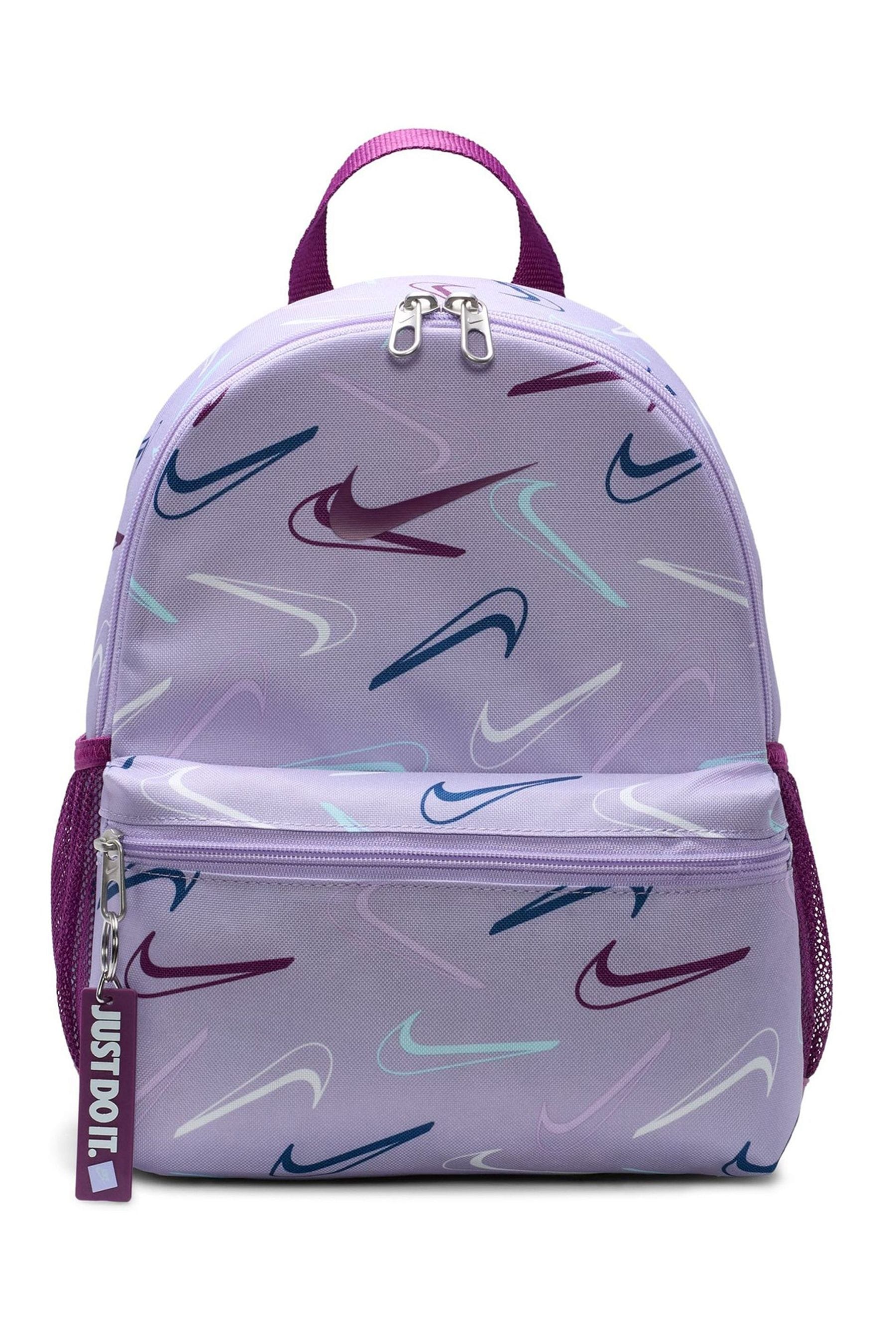 Buy Nike Purple Kids Brasilia JDI Mini Backpack 11L from Next Luxembourg