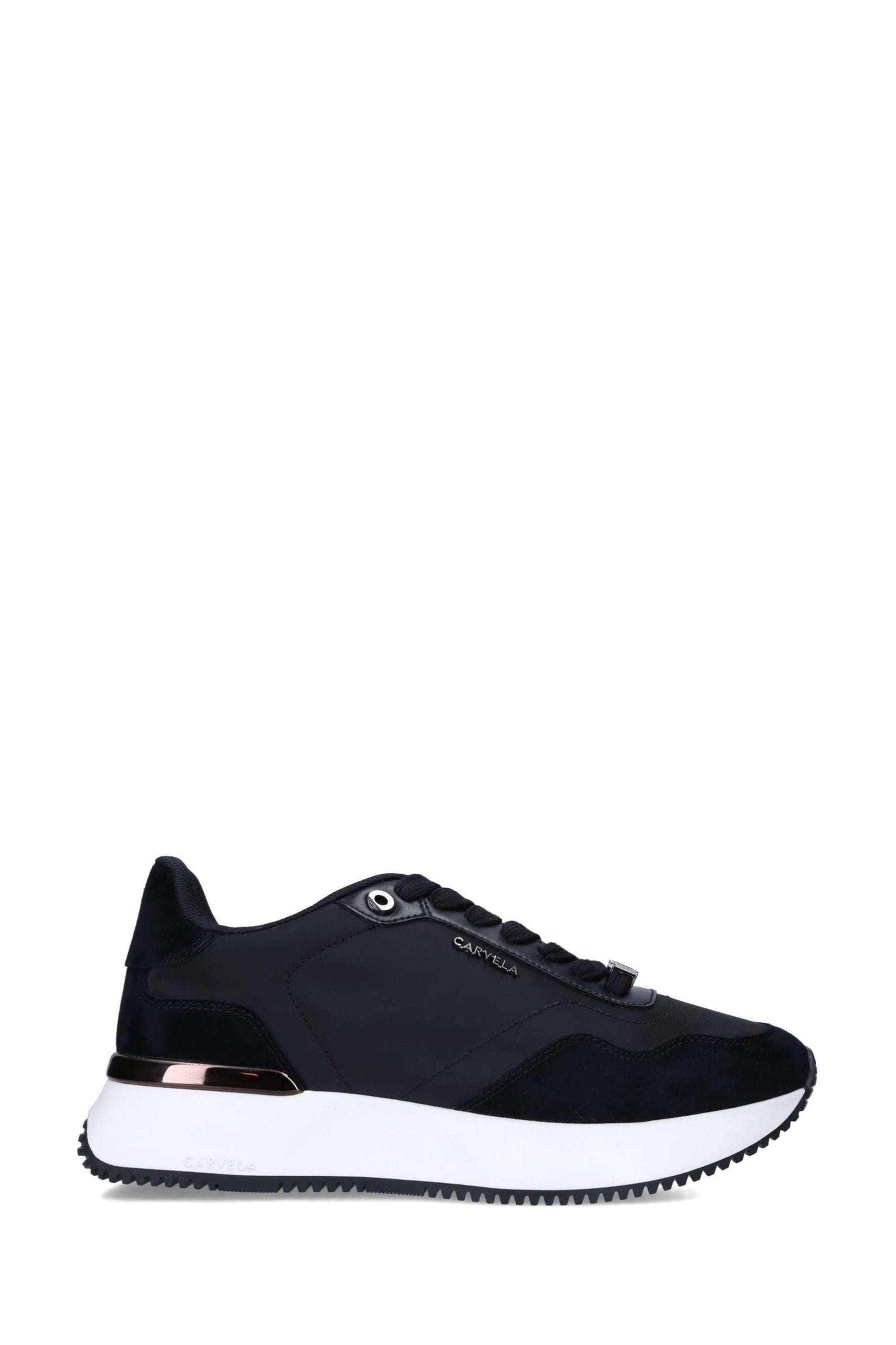 Carvella black trainers hotsell