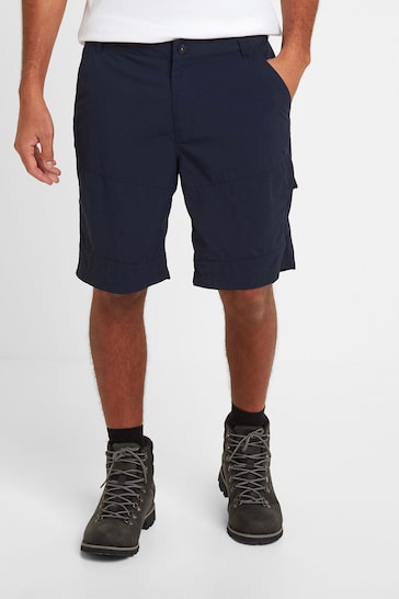 Tog 24 Navy Blue Rowland Tech Long Walking Shorts