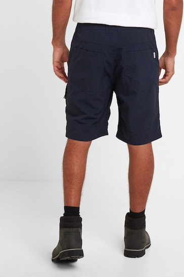 Tog 24 Navy Blue Rowland Tech Long Walking Shorts