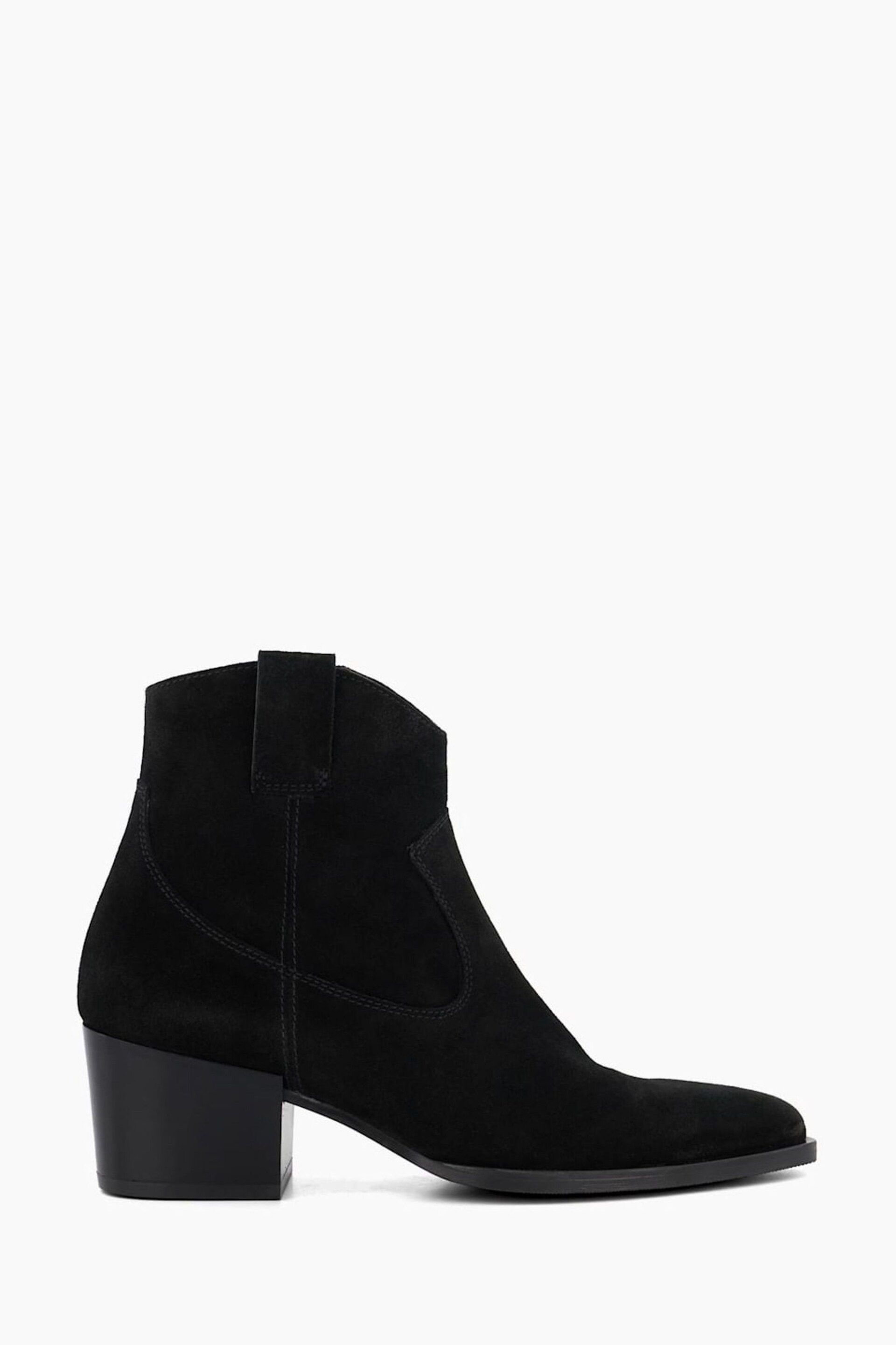 Dune London Black Possible Western Low Boots - Image 1 of 5