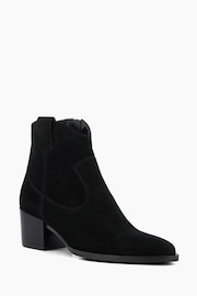 Dune London Black Possible Western Low Boots - Image 2 of 5