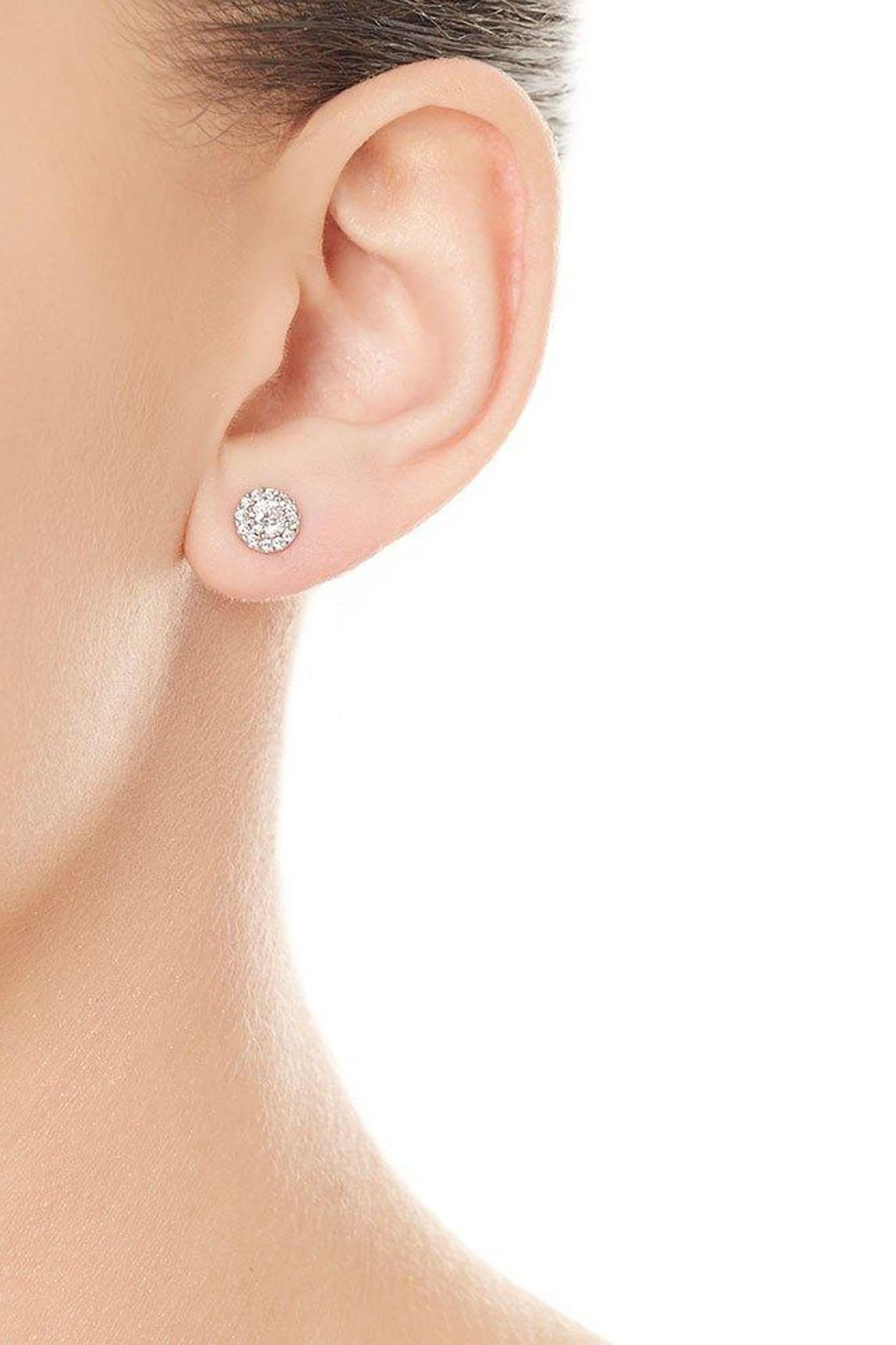 White gold earrings hotsell beaverbrooks