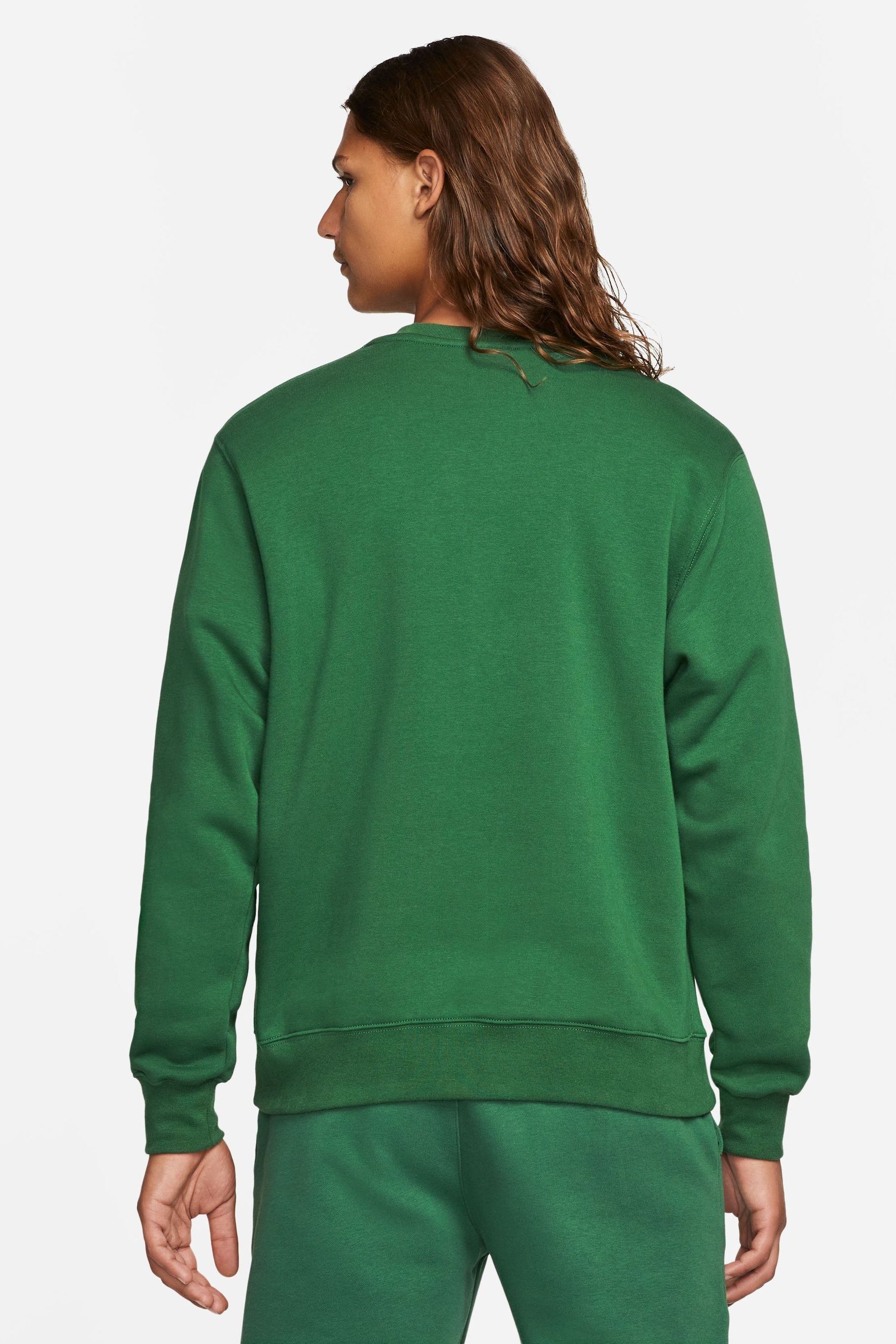 Buy Nike Green Sportswear Club Fleece Sweatshirt from Next Ireland