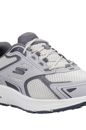 Skechers Grey Go Run Consistent Wide Sports Shoes