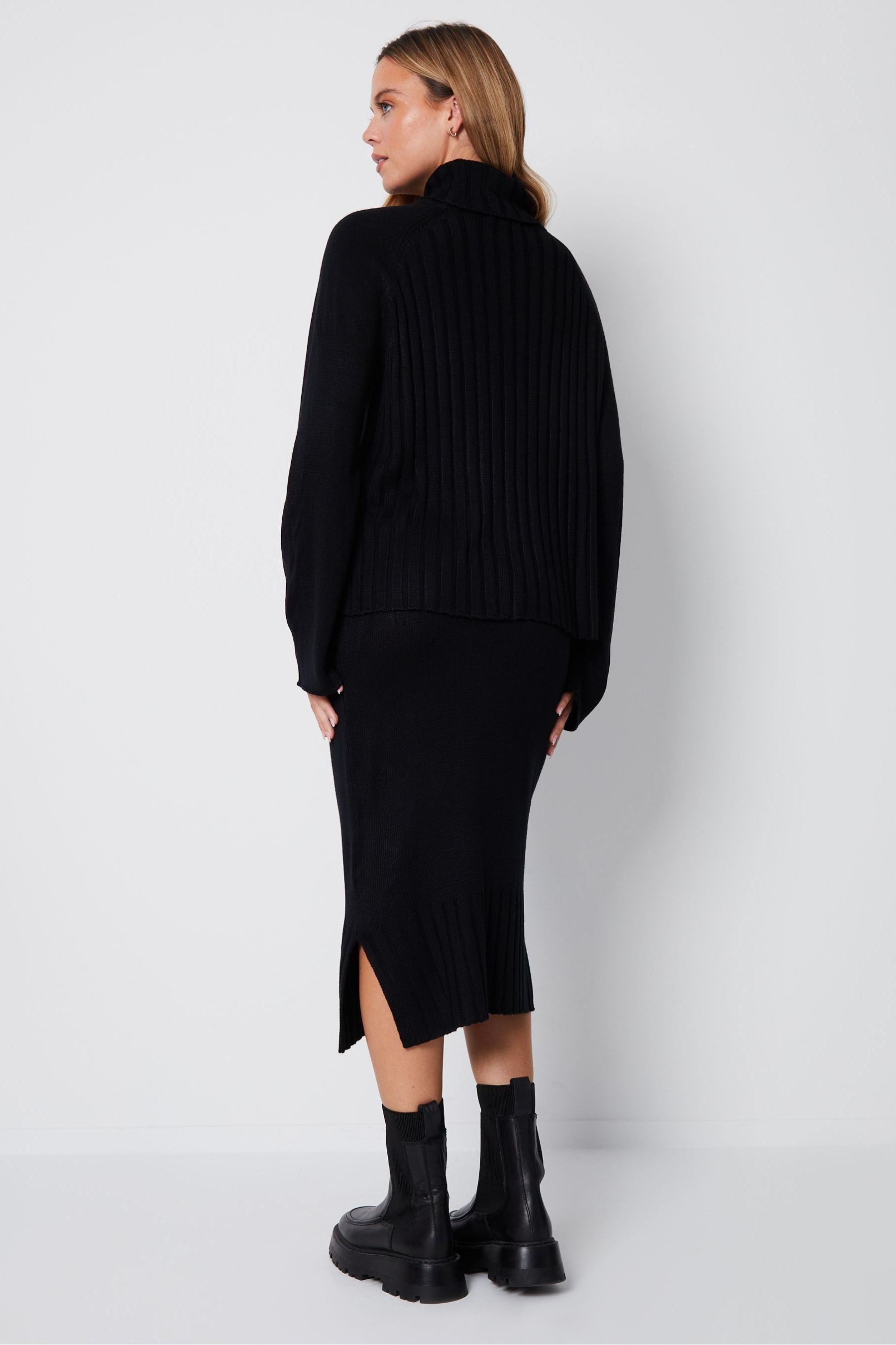 Skirt and hotsell knitted jumper
