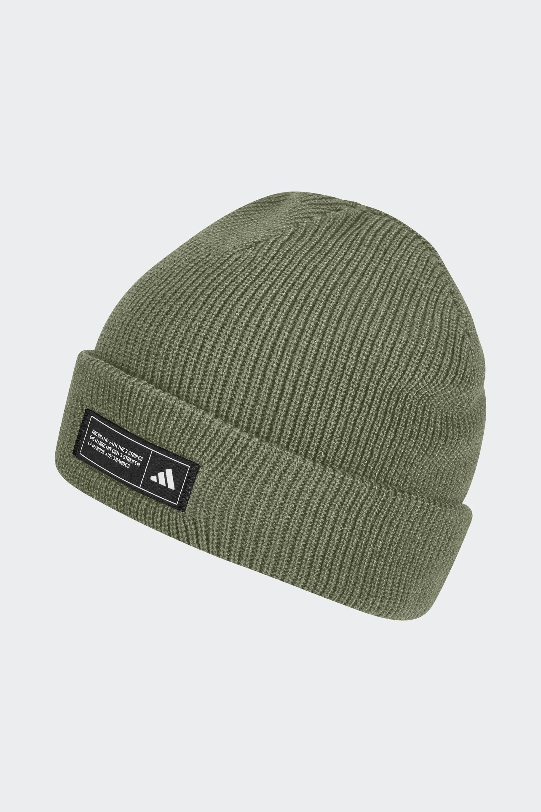Buy adidas Green Essentials Cuffed Beanie Hat from the Next UK online shop