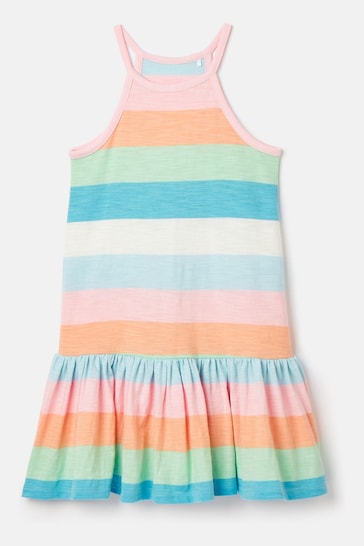 Joules Skipwell Stripe Cotton Sleeveless Dress