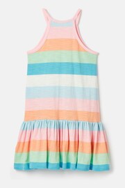 Joules Skipwell Multi Stripe Cotton Sleeveless Dress - Image 2 of 5