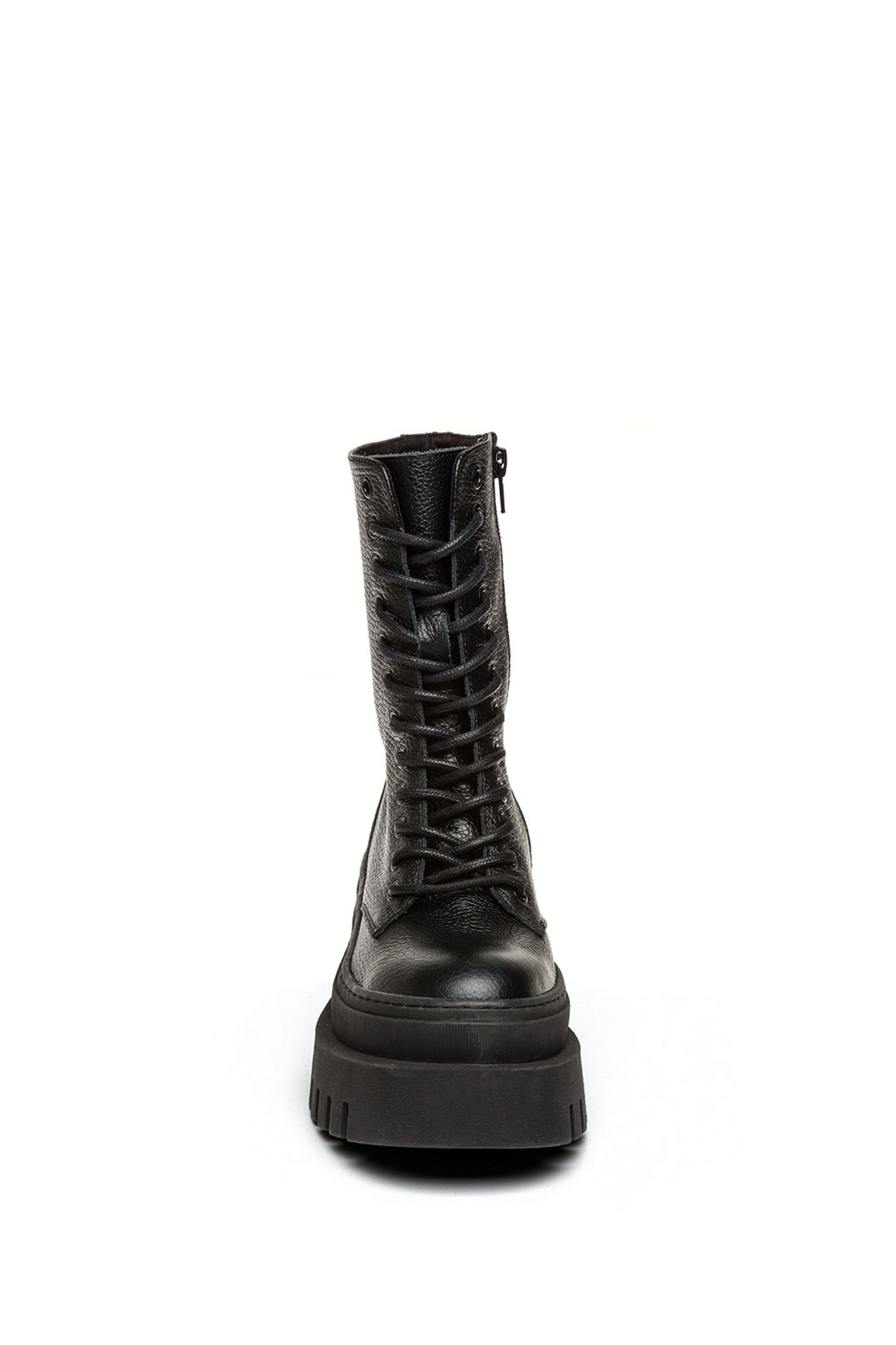 Buy Steve Madden Coast Bootie Black Leather from the Next UK