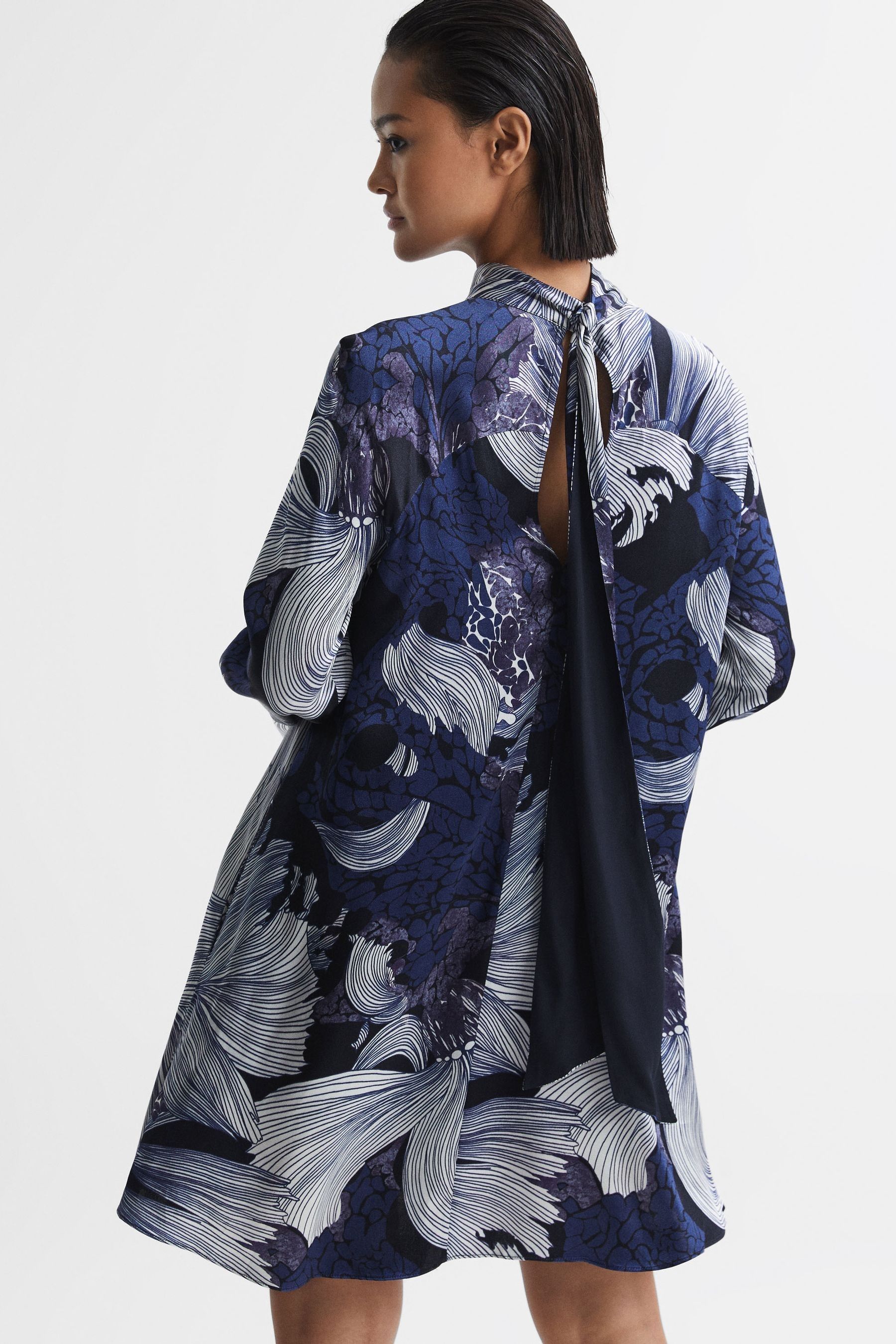Reiss renata dress blue new arrivals
