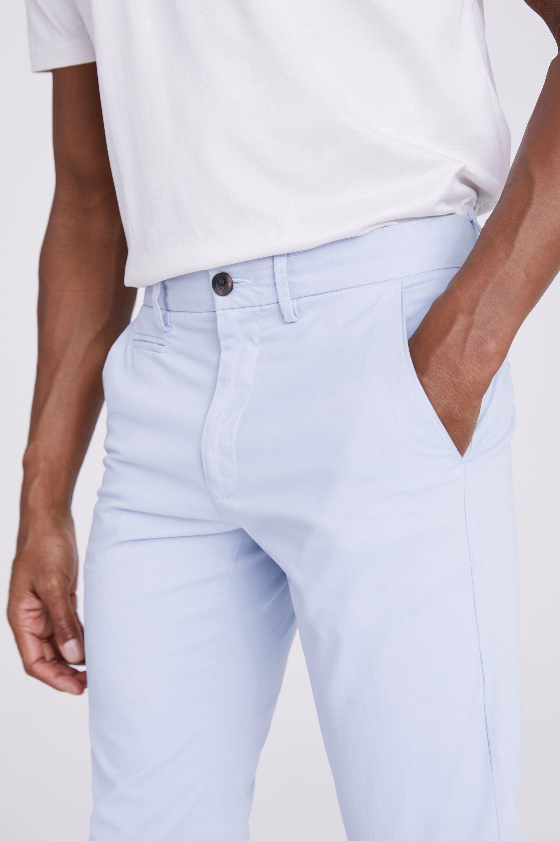 Buy MOSS Tailored fit Light Blue Chinos from the Next UK online shop