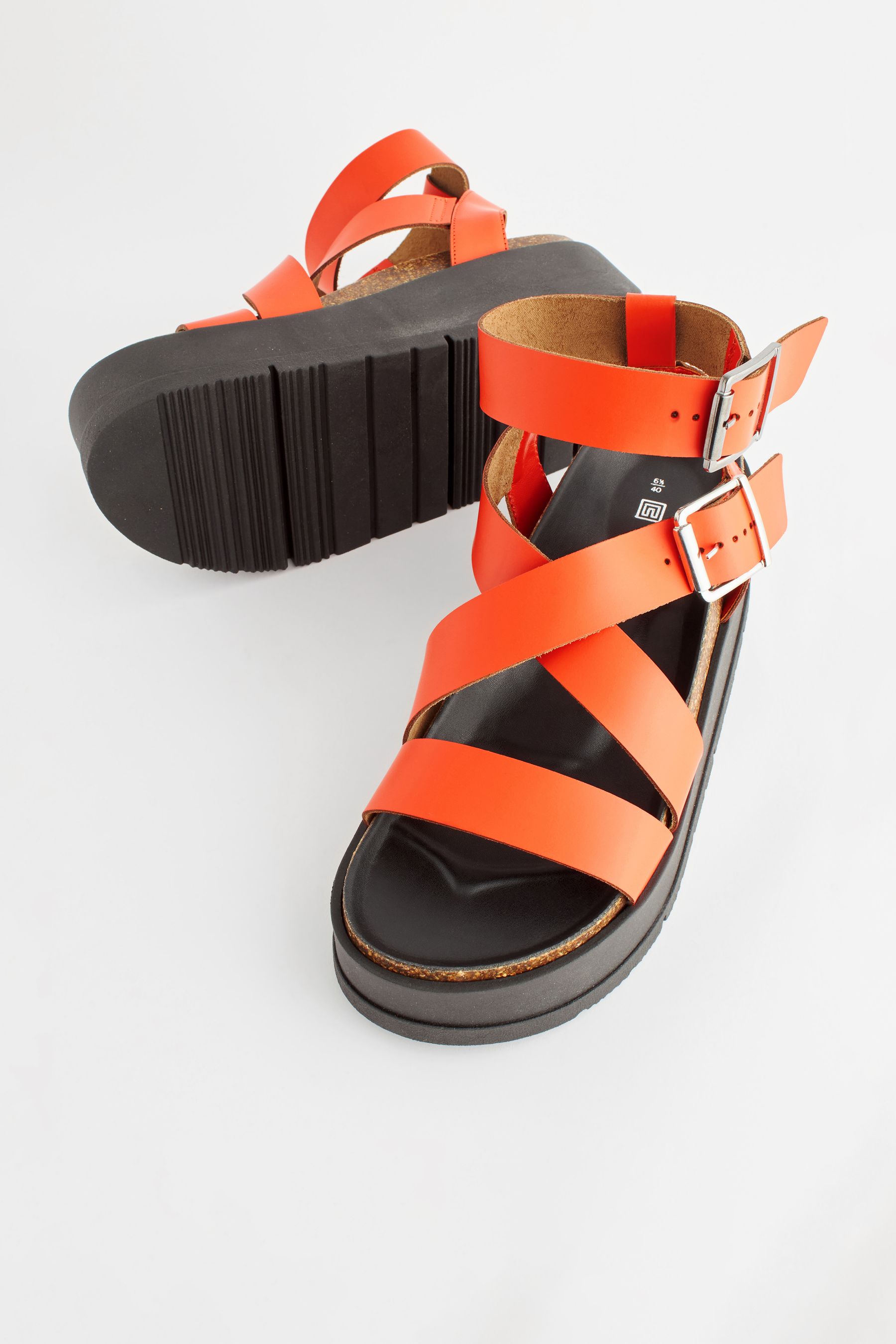 Coral coloured sandals sales