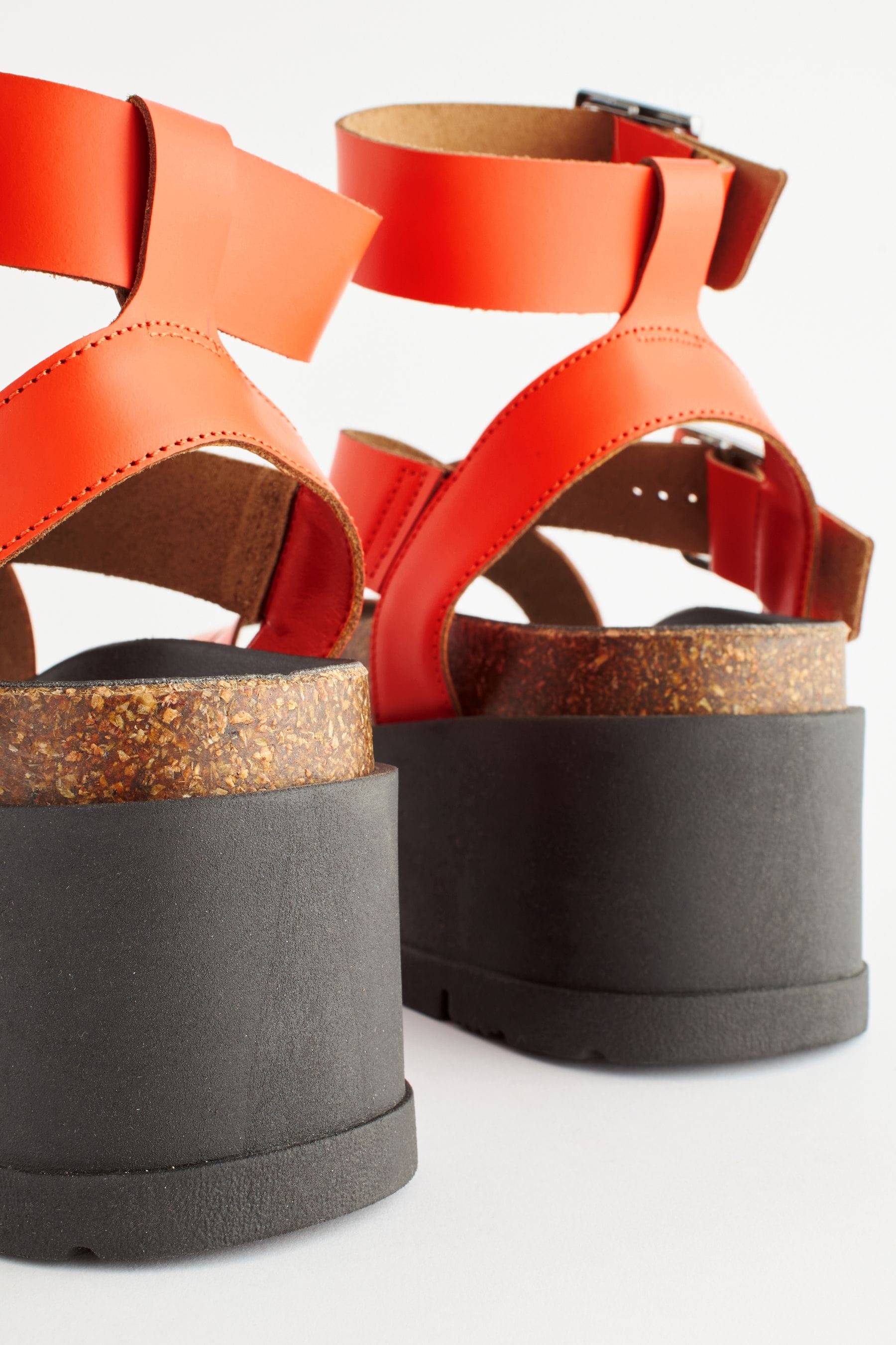 Buy Coral Pink Ultra Chunky Flatform Sandals from Next France