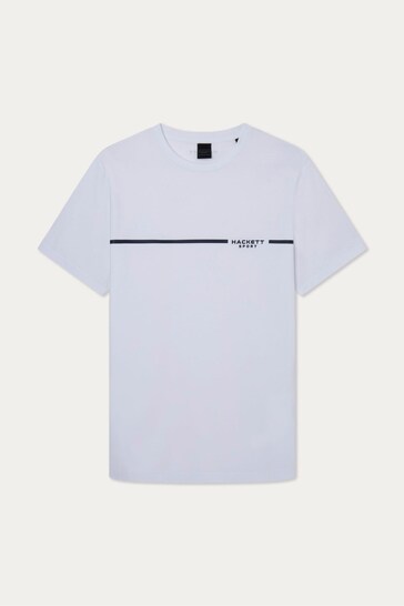 Hackett London Men White T-Shirt
