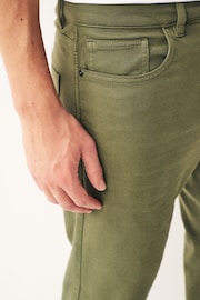 Green Sage Slim Fit Comfort Stretch Jeans - Image 6 of 6
