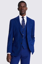 MOSS Royal Blue Performance Suit Jacket - Image 1 of 6