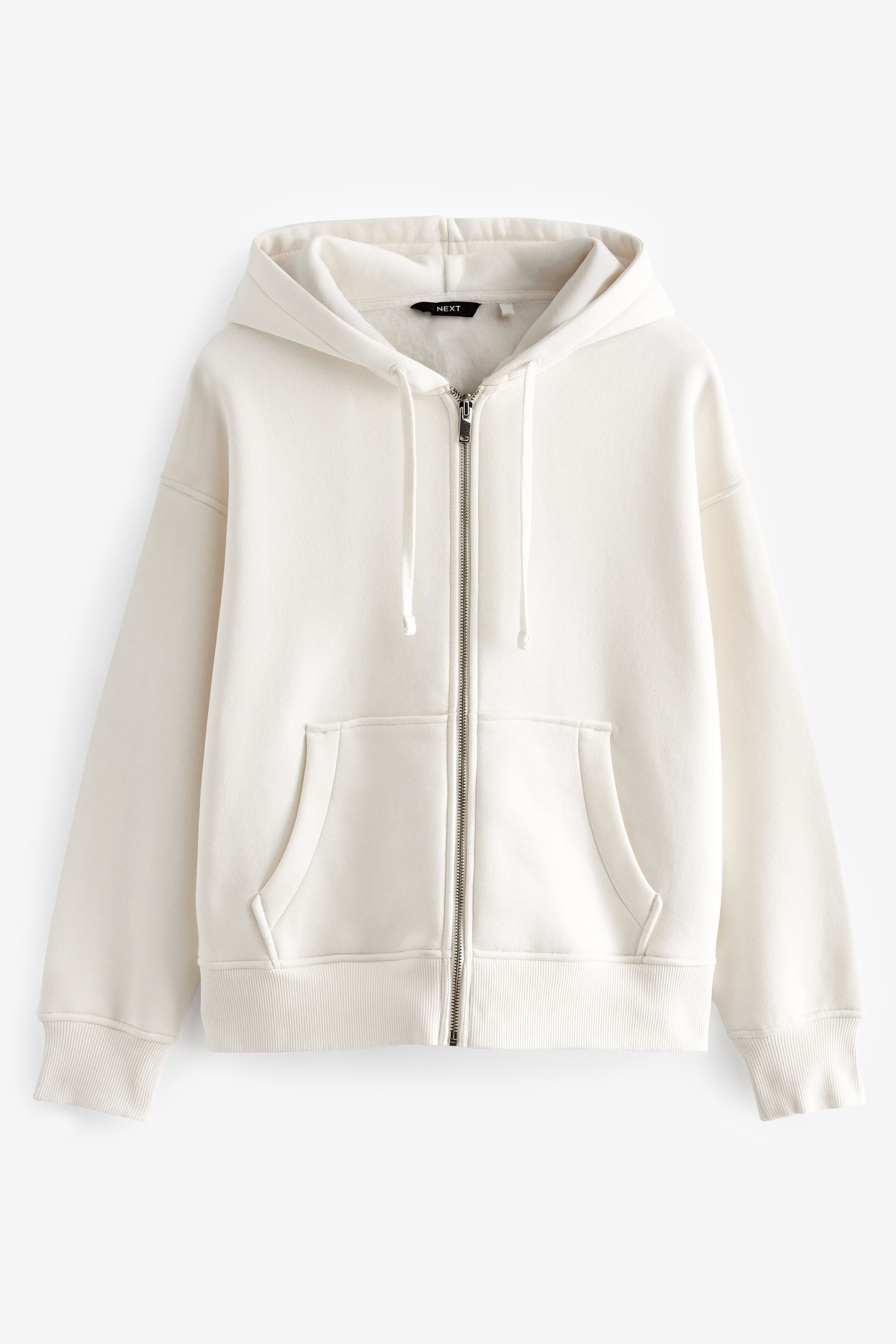 High quality white top hoodie
