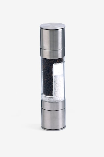 Steel Two in One Salt and Pepper Grinder