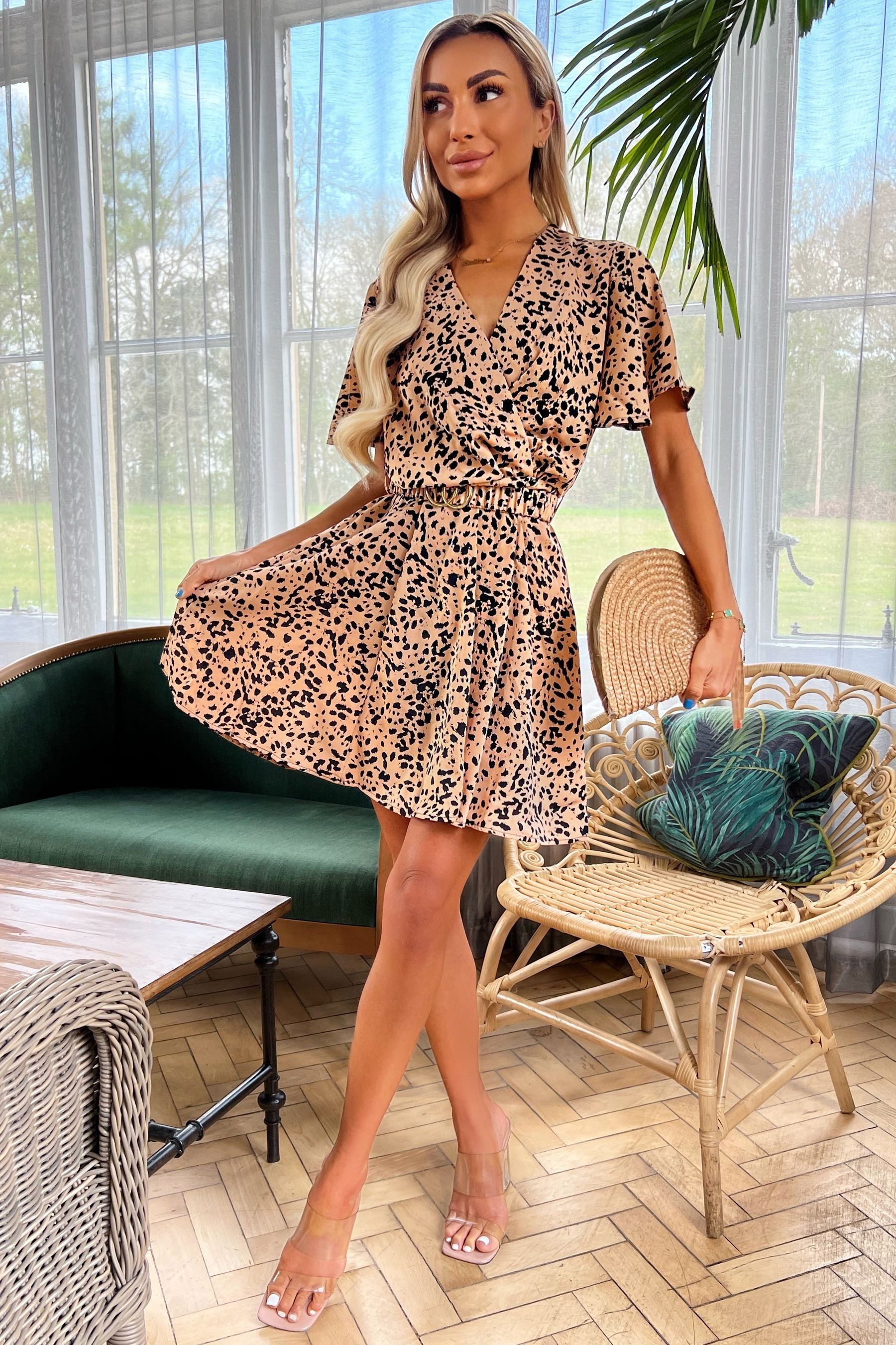Nude dress belt discount