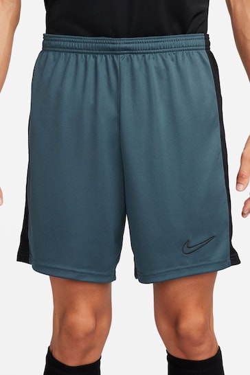 Nike Navy Green Dri-Fit Academy Training Shorts