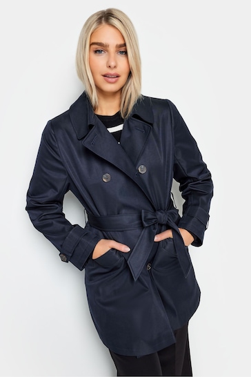 M&Co Blue Trench Coat