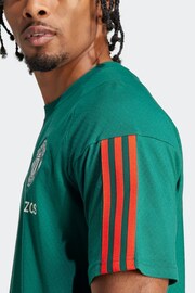 adidas Green Manchester United Tiro 23 Training T-Shirt - Image 5 of 5