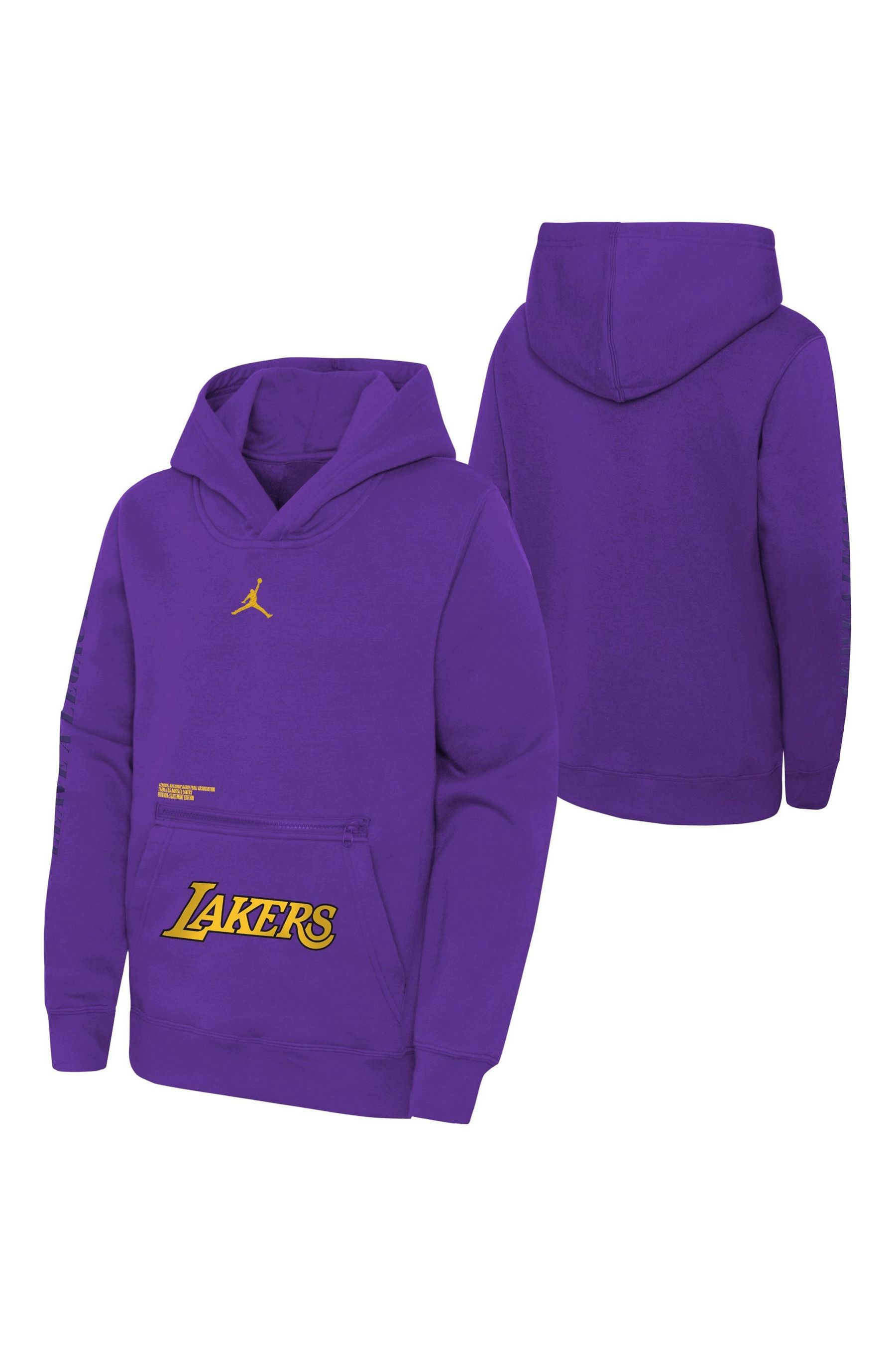 Buy Nike Purple Los Angeles Lakers Jordan Statement Courtside