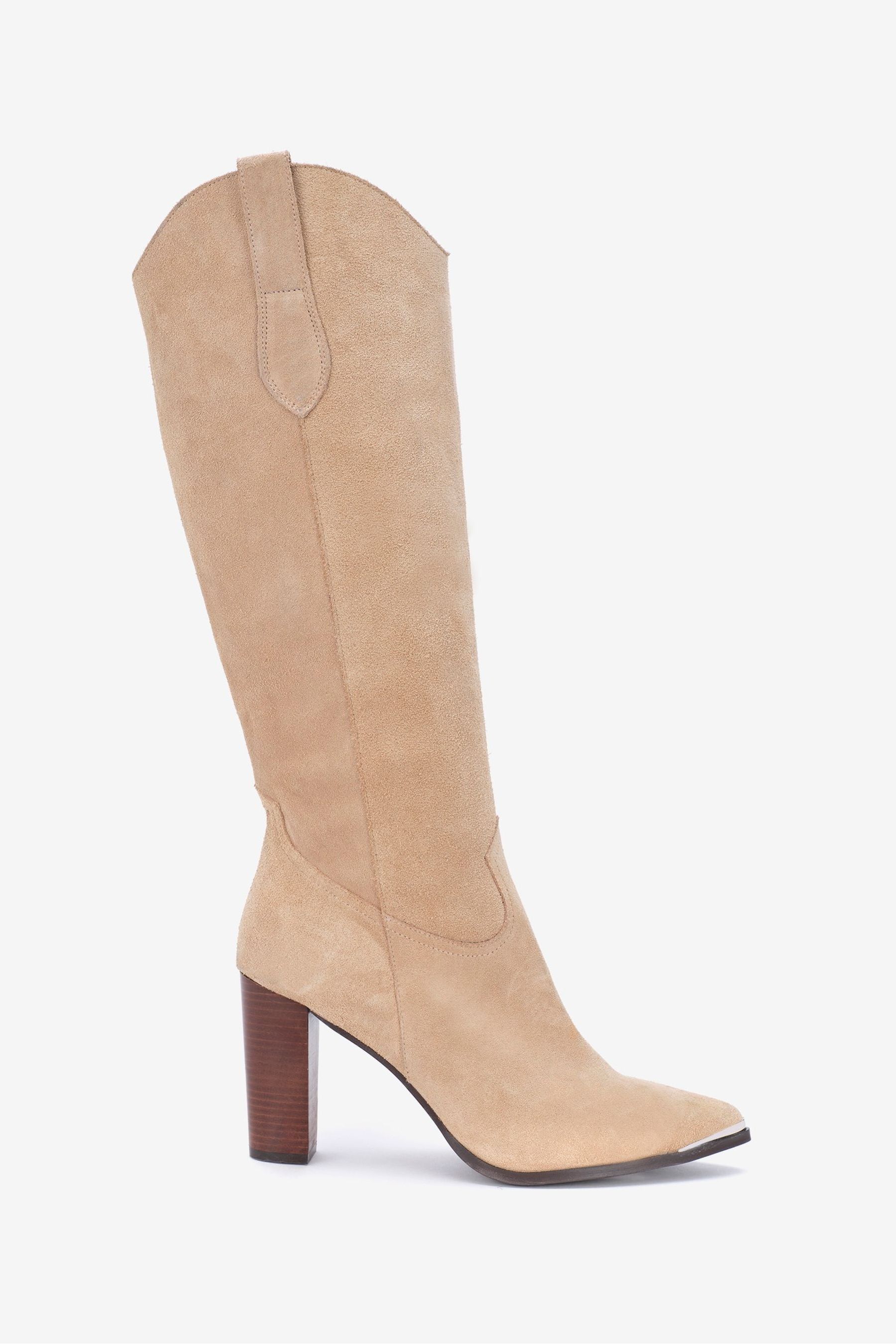 Mint velvet suede boots on sale