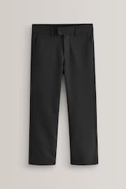 Black Regular Waist School Formal Stretch Skinny Trousers (3-17yrs) - Image 1 of 7