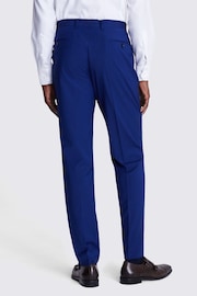 MOSS Royal Blue Tailored Fit Performance Suit Trousers - Image 2 of 3