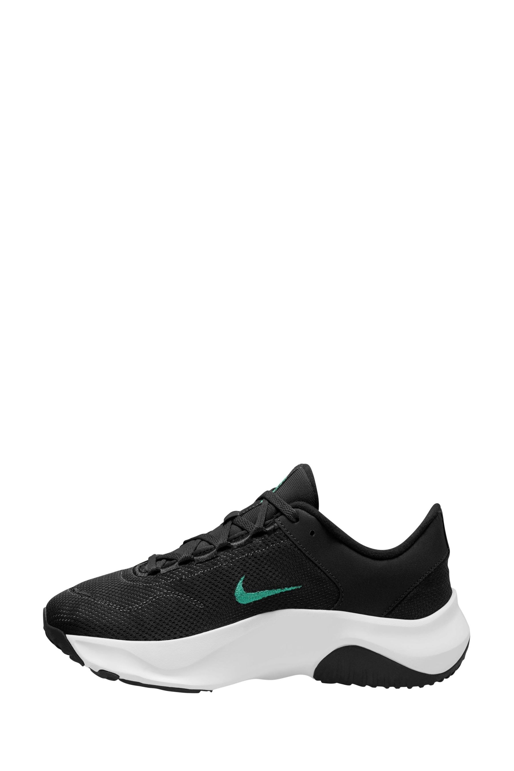 Nike training legend trainers in triple black on sale