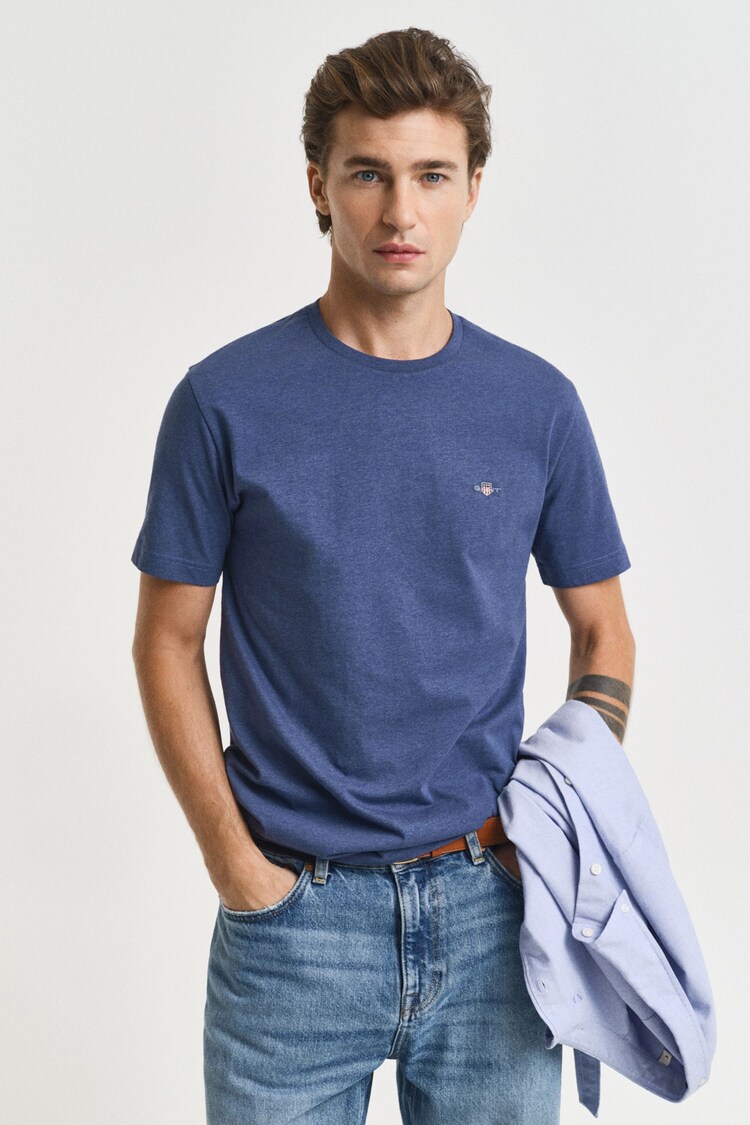 Gant Blue Cotton Shirt