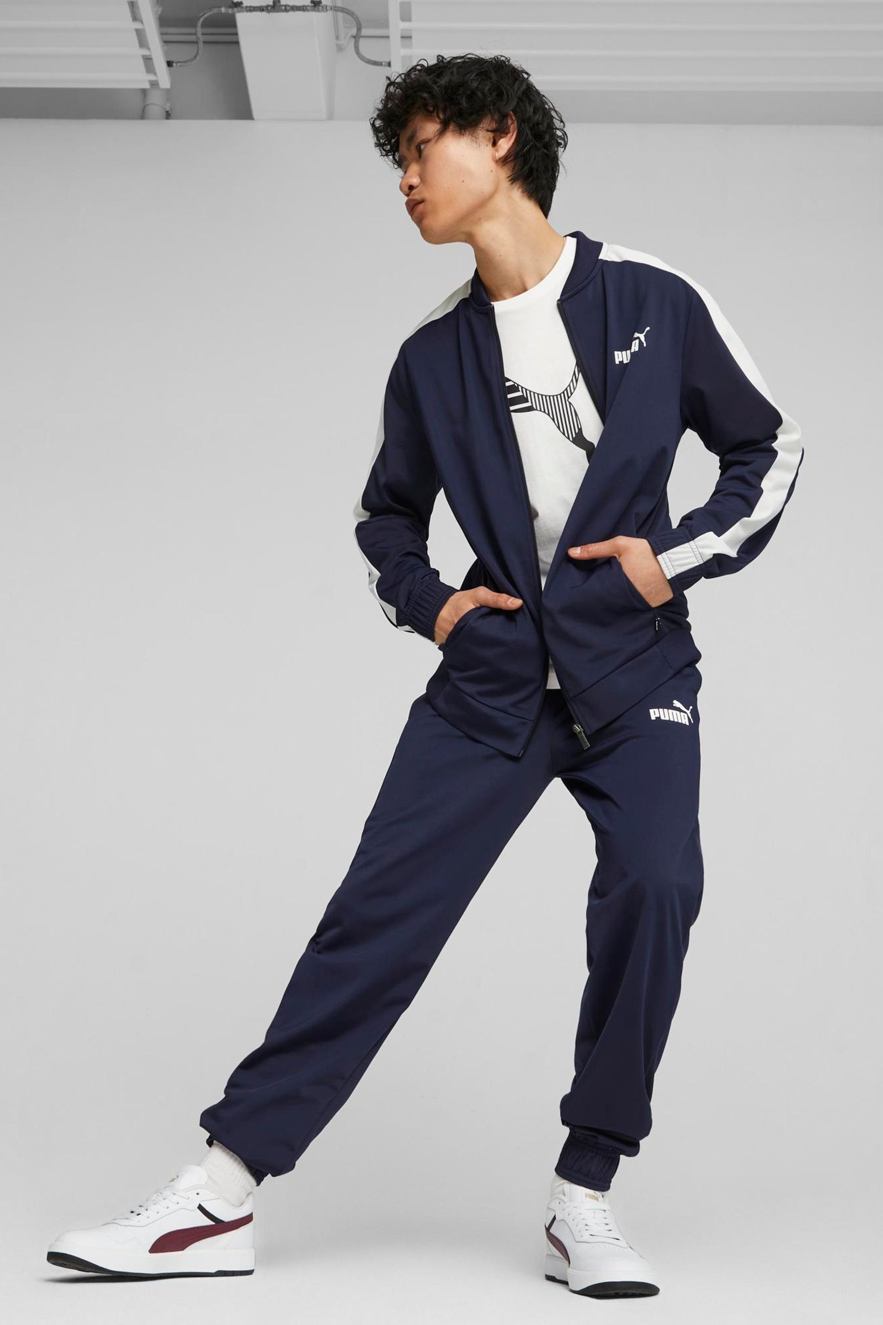 Buy Puma Blue Baseball Tricot Suit from Next Luxembourg