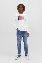 JACK & JONES Blue Slim Fit Jeans - Image 4 of 8